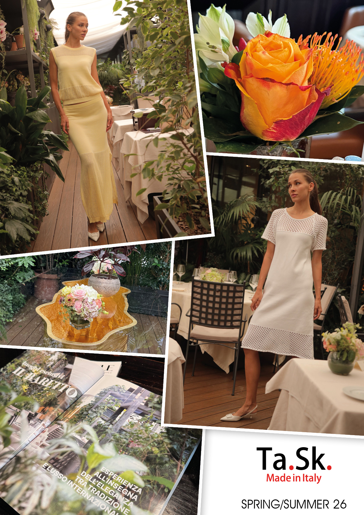 foto apertura collezione  primavera estate 2026